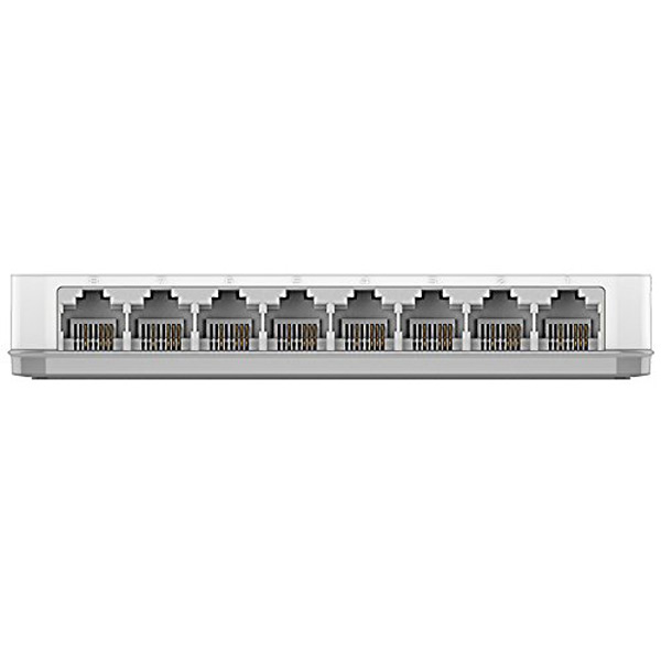 Hub D-Link 8 cổng DES-1008C Trắng Chính Hãng