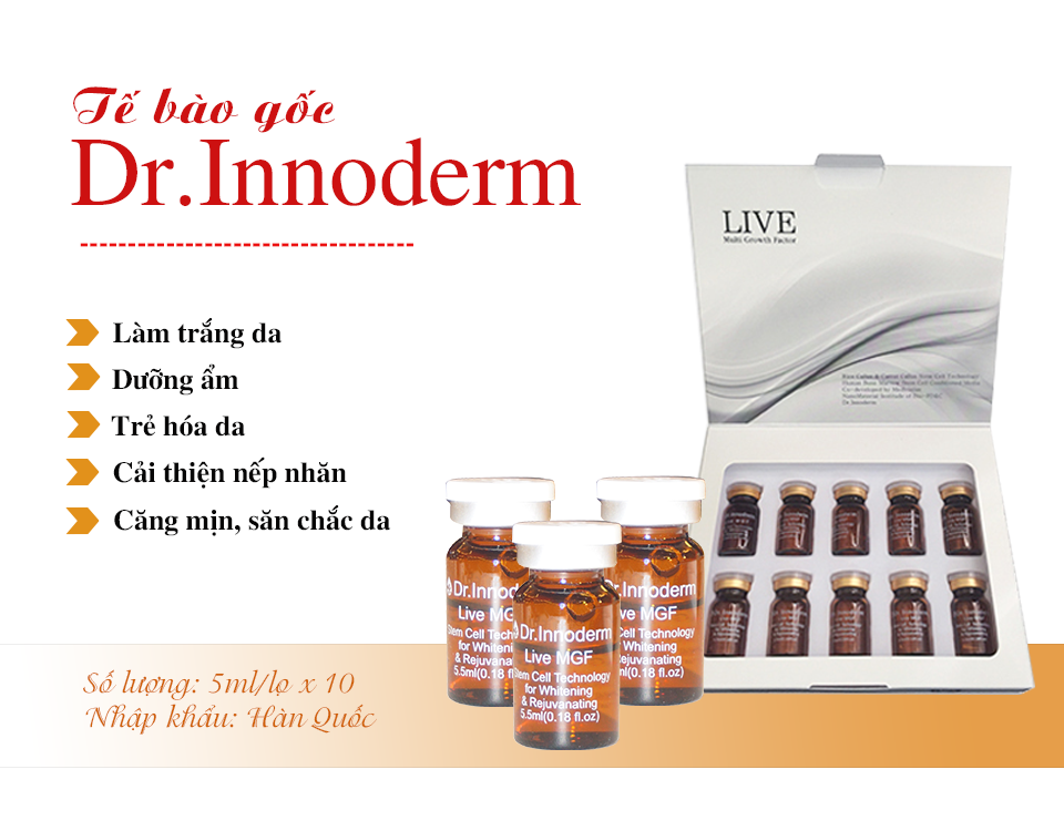 [HCM]Tế bào gốc Dr.Innoderm Live Multi Growth Factor