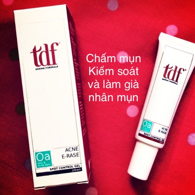 Kem Chấm mụn gom cồi mụ n thần tốc ACNE E RASE TDF