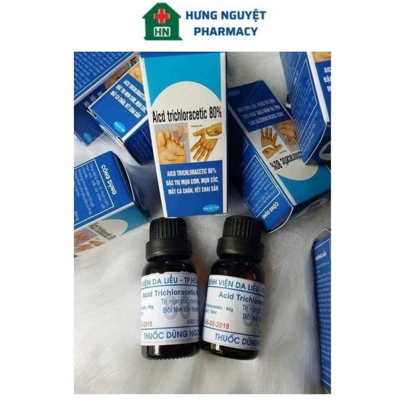 Lọ chấm mụn cơm, mụn cóc, mụn thịt, chai chân Acid Trichloracetic 80%