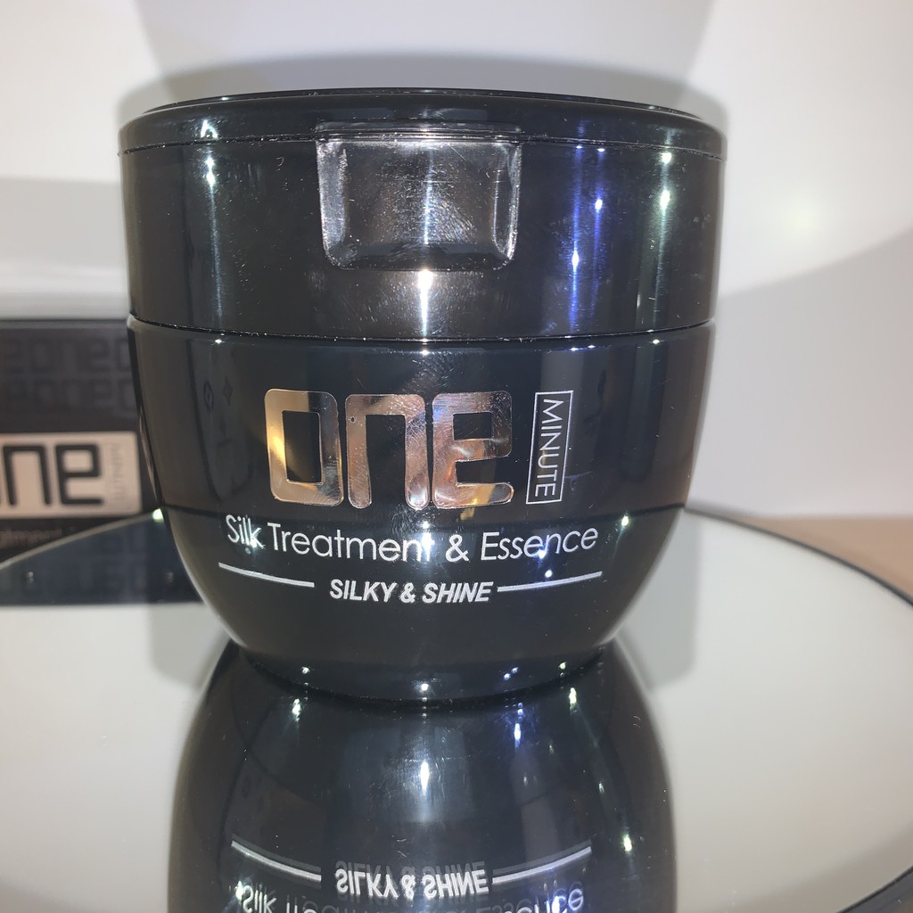 Hấp phục hồi tóc 1 phút One Minute Mask Silk Treatment And Essence (Sophia Platinum) 450ml +
