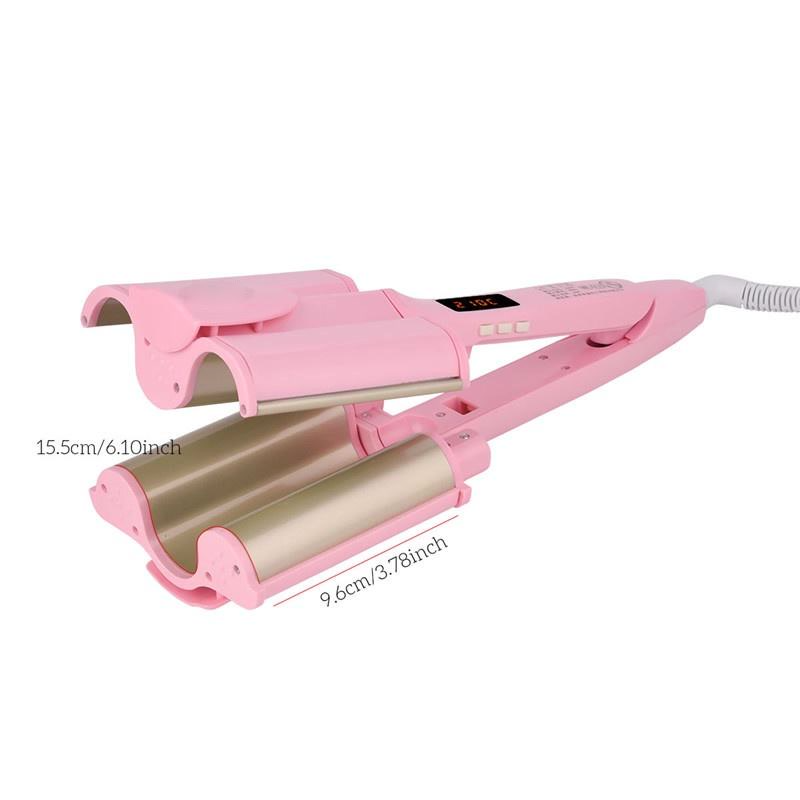 Automatic ceramic hair curler adjustable temperature liquid crystal wire 32mm diameter does not hurt hair electric curler fast delivery