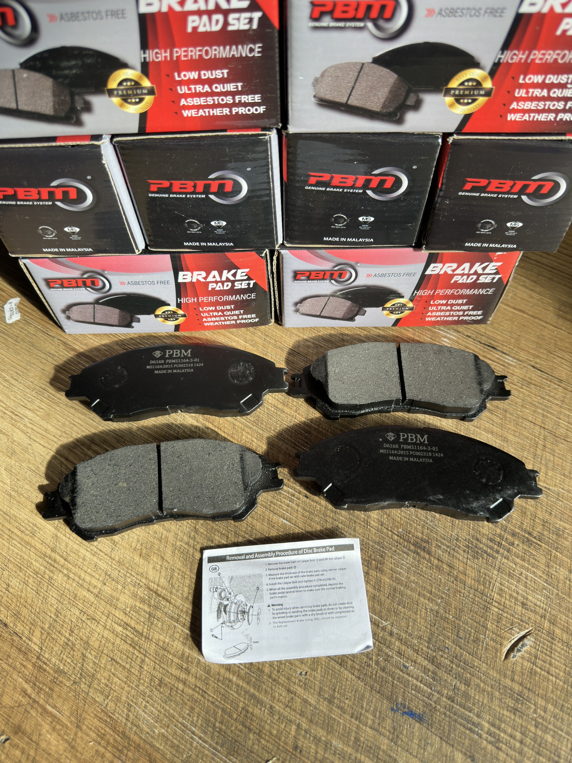 MÁ PHANH TRƯỚC MITSUBISHI XPANDER MALAYSIA CHÍNH HÃNG