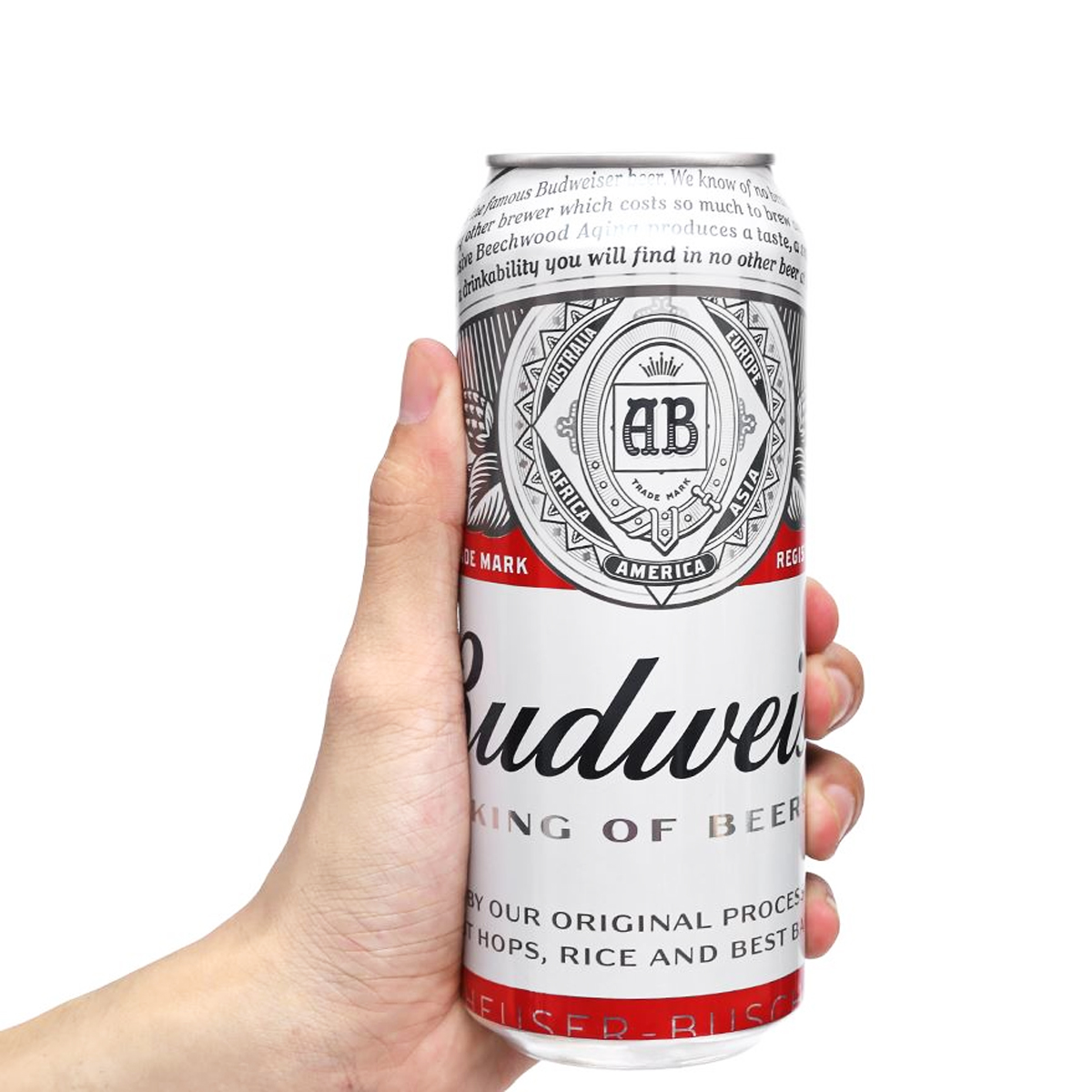 LỐC 6 LON BIA BUDWEISER 500ML