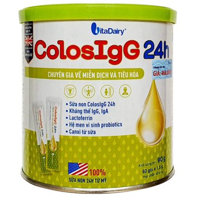 Sữa non ColosIgG 24h 90G 60 gói x 1.5g