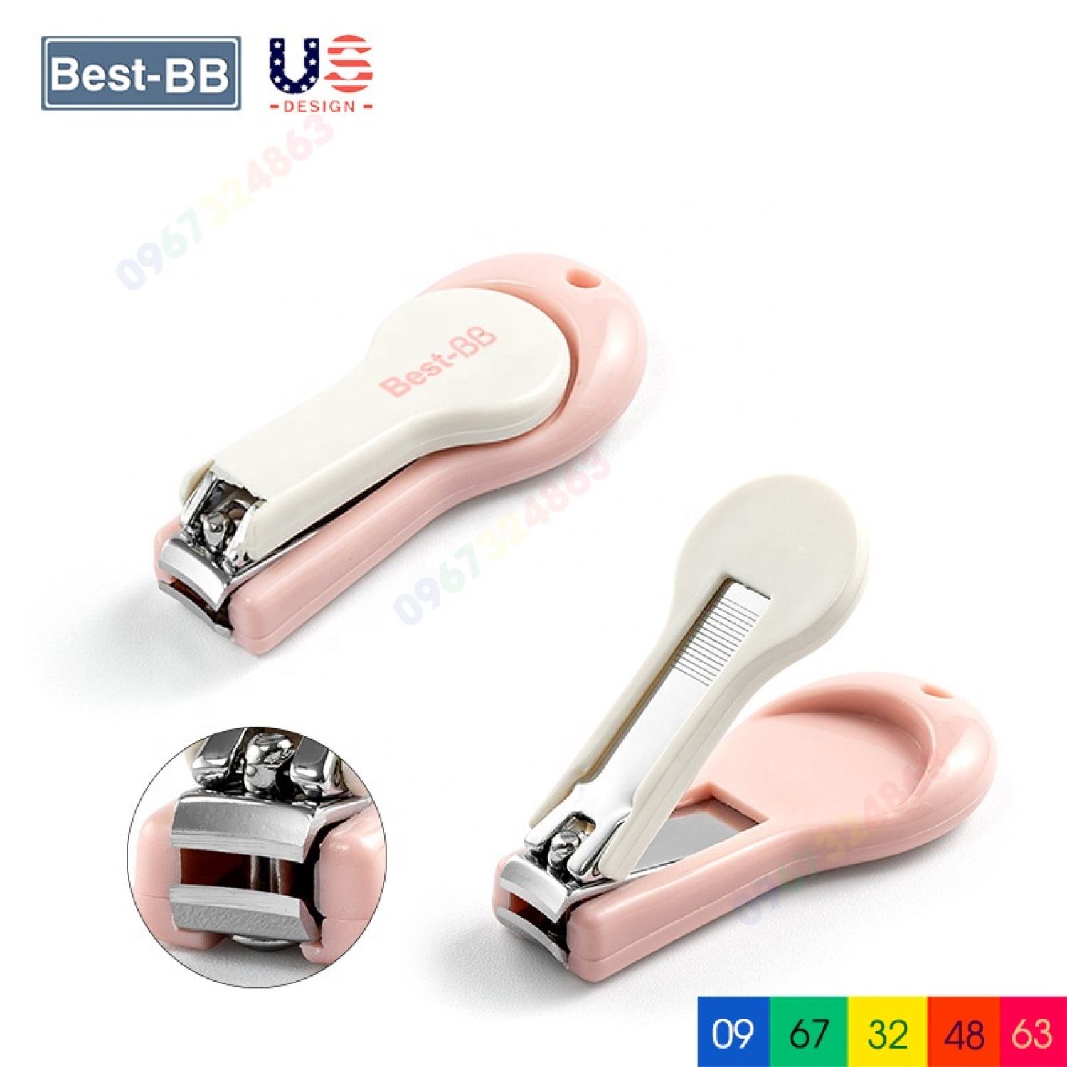 Bấm móng tay cho bé BEST BB CAO CẤP 4 MÓN