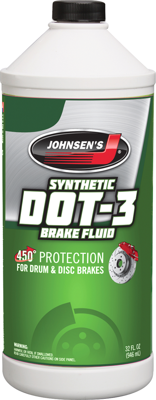Dầu phanh Johnsen's DOT-3  946ML - Made in USA