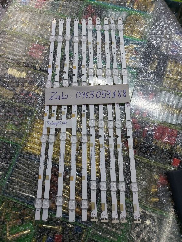 Thanh led tivi sam sung 48 inch - giá 1 thanh dài 8 bóng