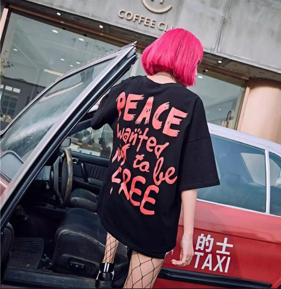 [HCM]Áo thun nữ form rộng in Chữ ICTS01 cá tính thời trang