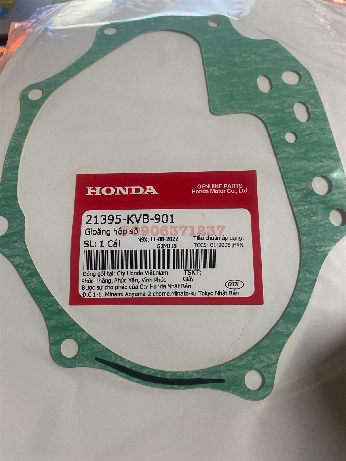 Ron láp (ron hộp số) xe Air Blade 110/ Vision/ Click 110 hãng Honda