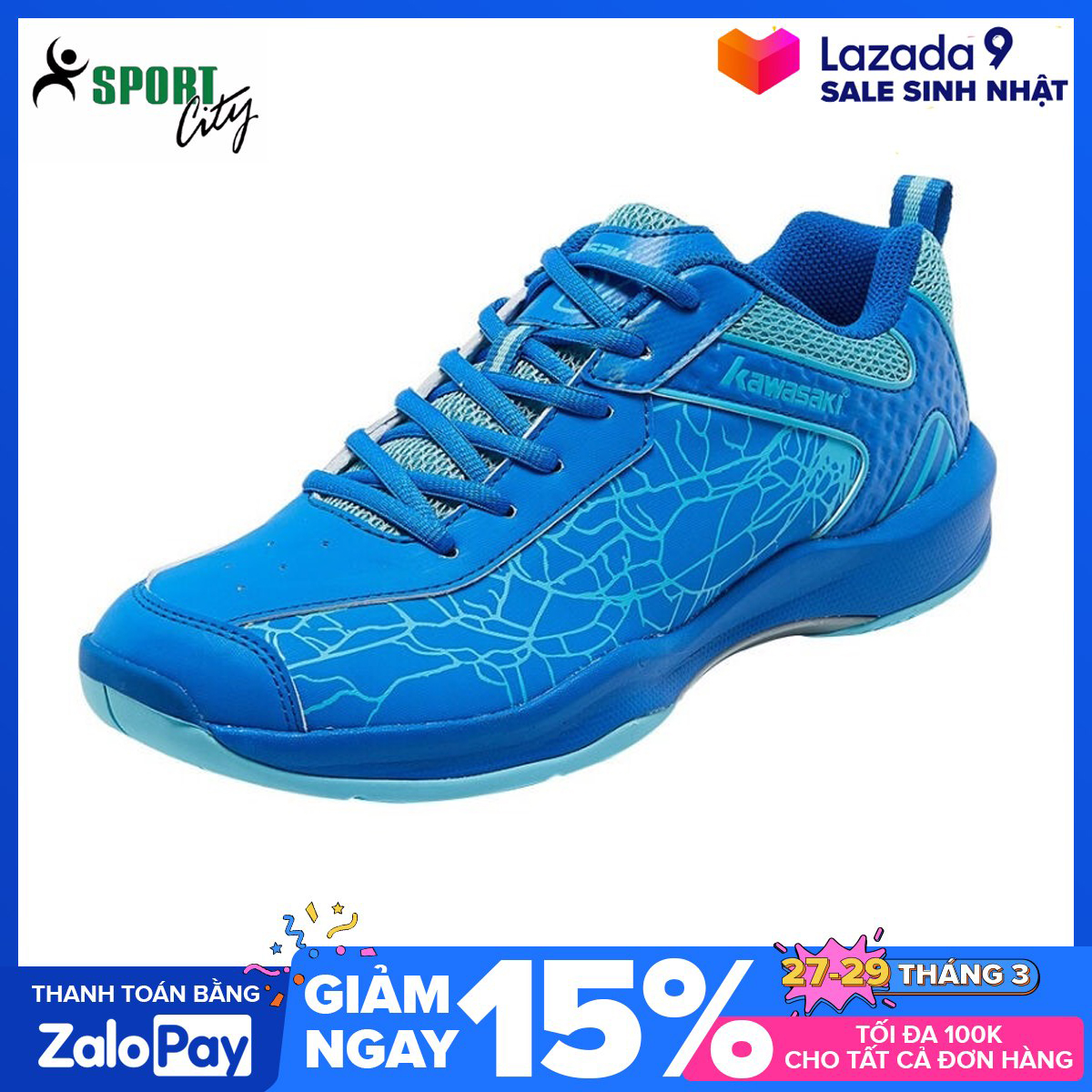 >> SO SÁNH GIÁ GIÀY CẦU LÔNG, BÓNG CHUYỀN KAWASAKI K080 MÀU TRẮNG XANH, ÊM ÁI, THOÁNG KHÍ, CHỐNG LẬT CỔ CHÂN, DÀNH CHO NAM VÀ NỮ ĐỦ SIZE | Shopee Lazada Sendo Tiki | Nên mua ở đâu rẻ nhất 248 Giày cầu lông Kawasaki K081 màu xanh, chống lật cổ chân, giảm chấn hiệu quả, dành cho nam và nữ đủ size - Giày thể thao nam - Giày chơi cầu lông - Giày bóng chuyền - sportcity