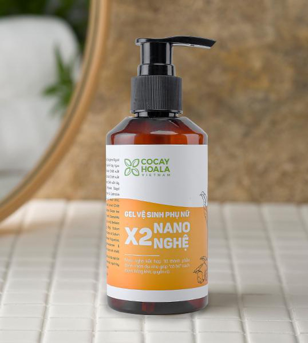 [HCM]Gel rửa phụ khoa X2 Nano Nghệ