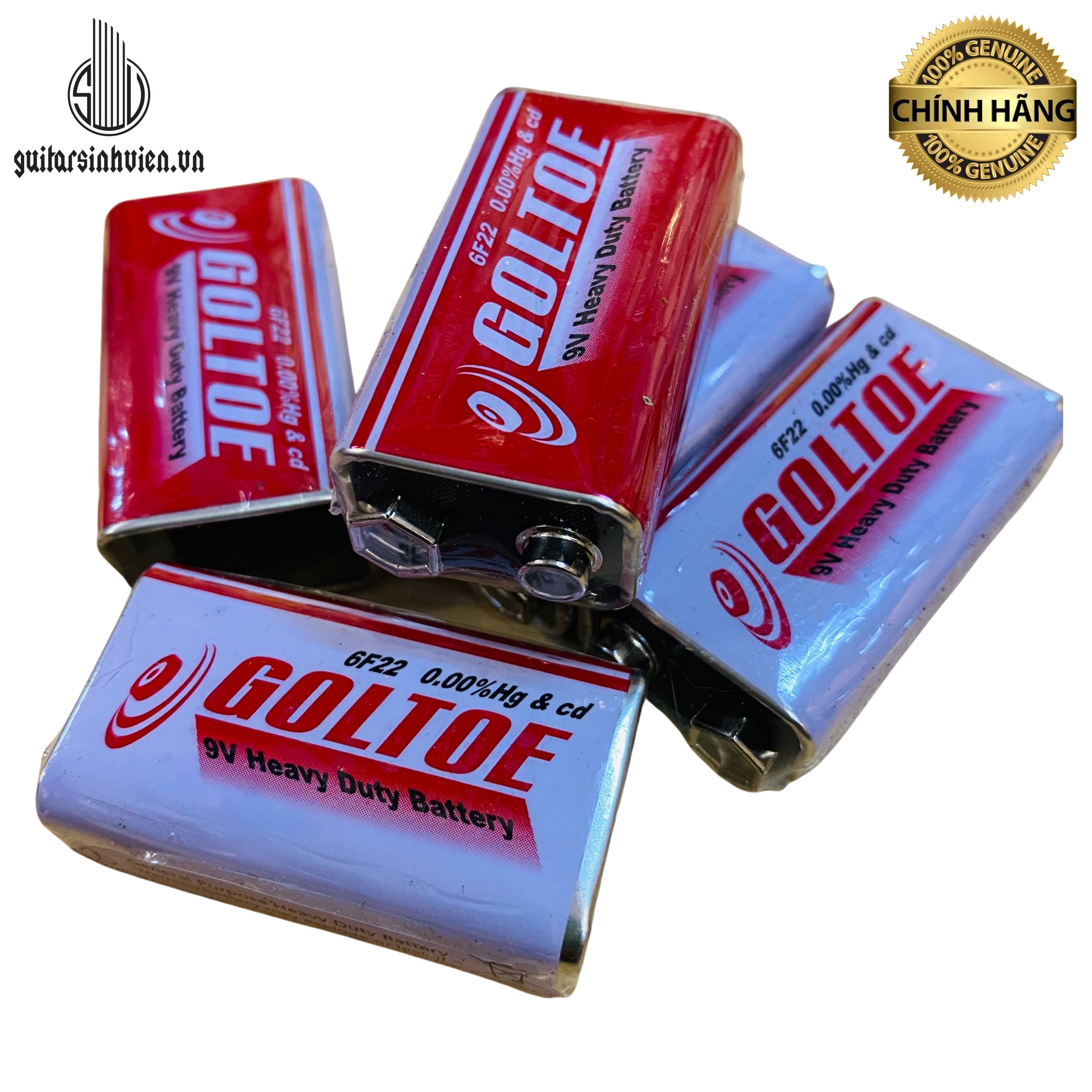 Pin 9v Dành Cho EQ Đàn Guitar - Chất Lượng Tốt