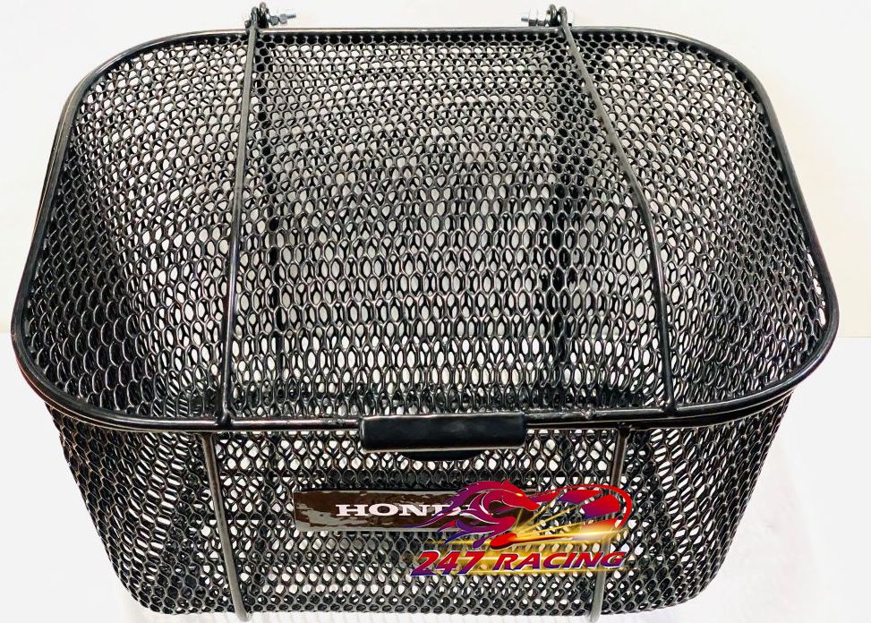 Rổ Lưới gắn xe máy Dream Cub có Nắp chụp đồ hàng chất lượng bền đẹp