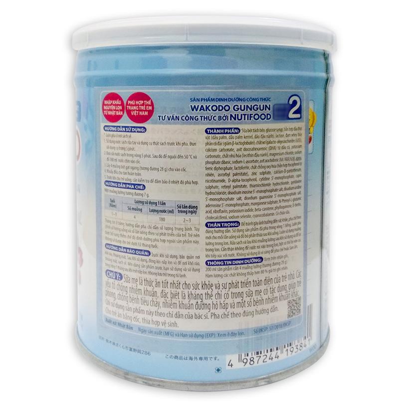 Sữa Wakodo Lebens số 2 - 830g