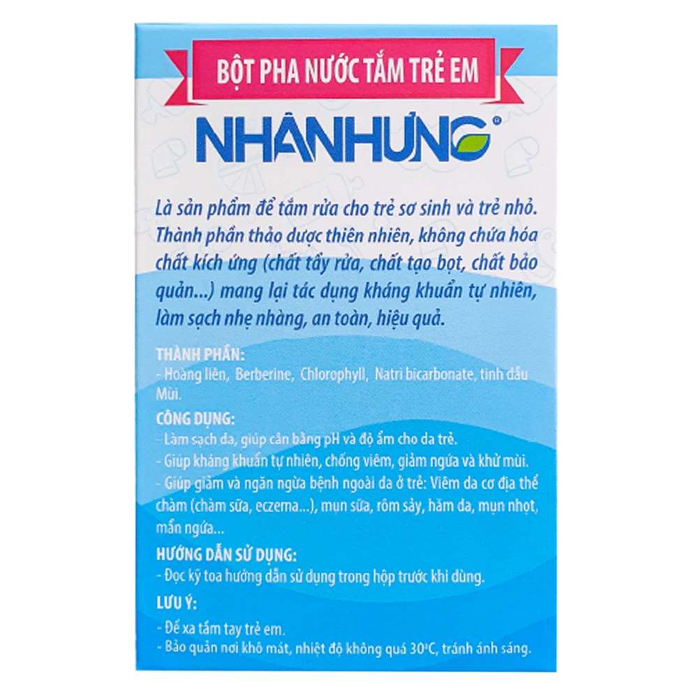 Bột tắm Nhân Hưng 30 gói