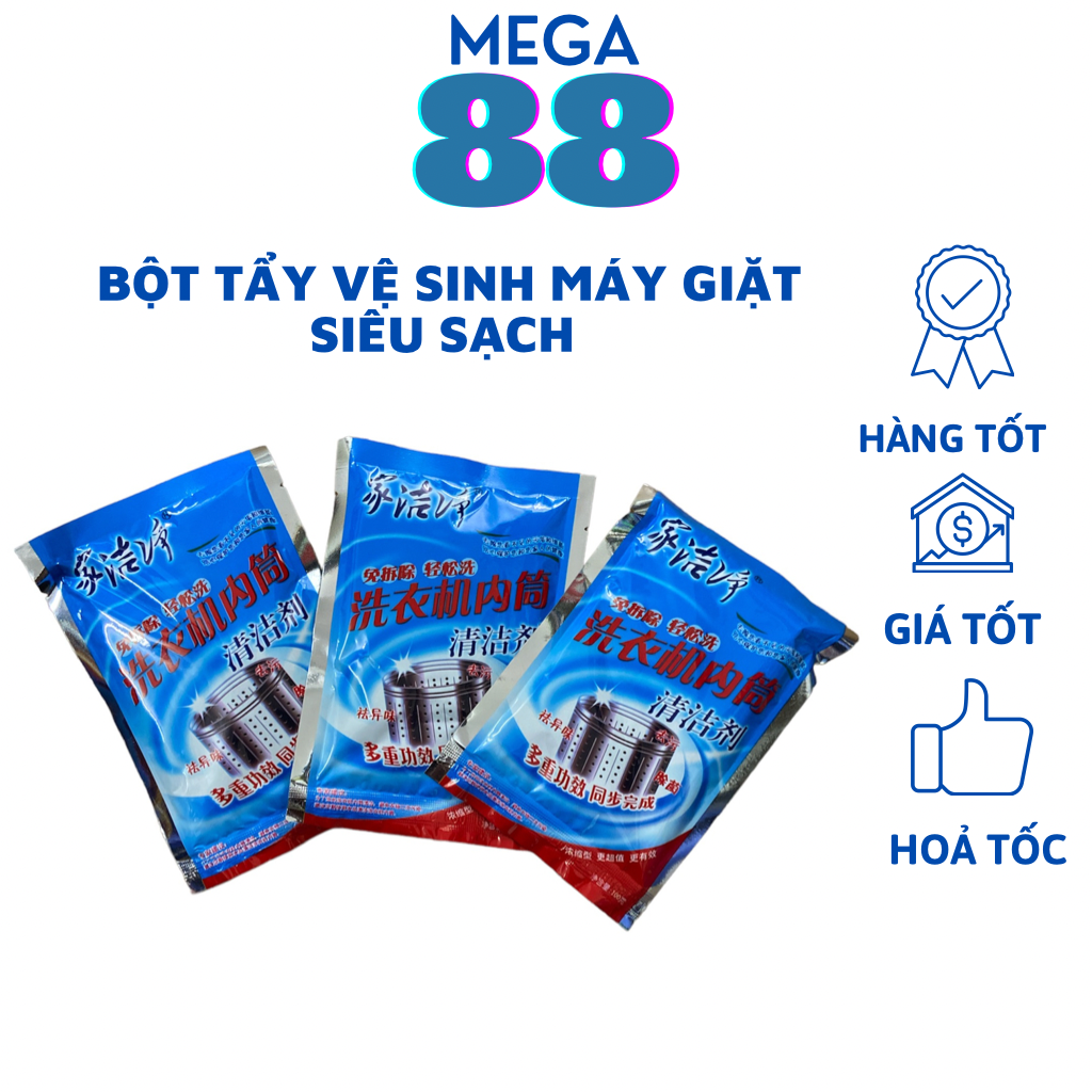 Bột tẩy lồng vệ sinh máy giặt loại tốt siêu sạch , bột tẩy lồng máy giặt , bột tẩy vệ sinh máy giặt
