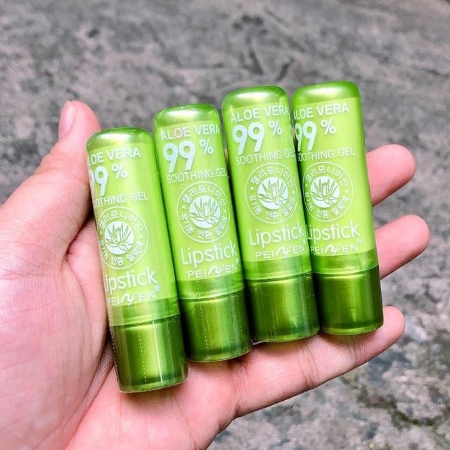Son dưỡng môi chiết xuất từ nha đam aloe vera 99%