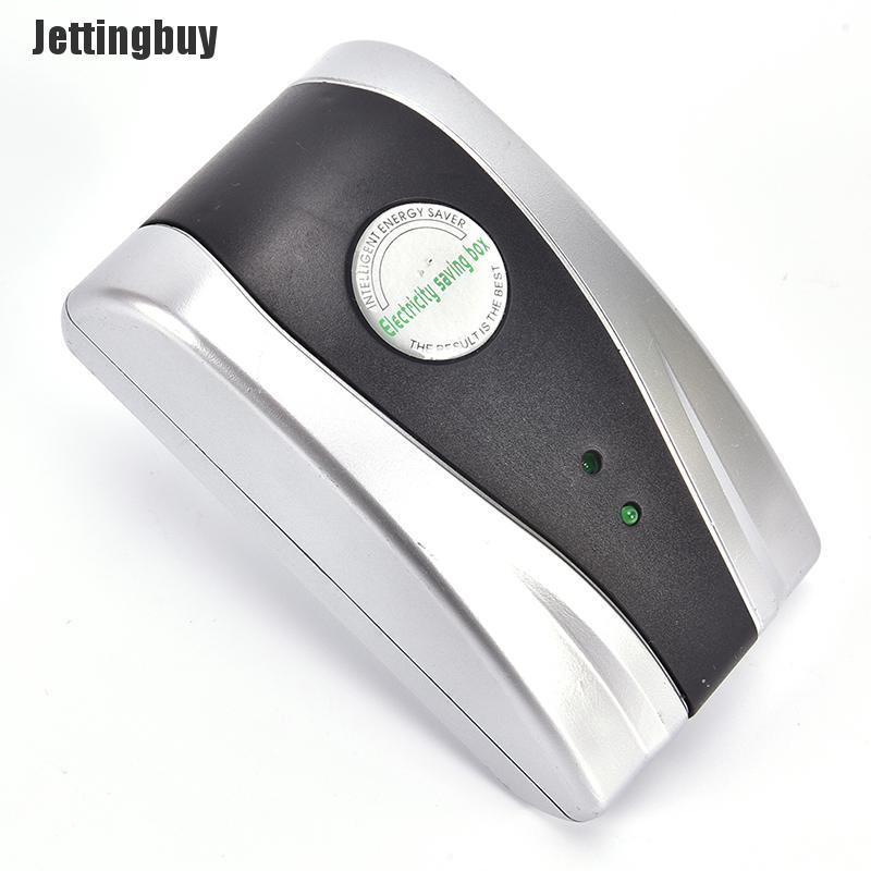 Jettingbuy 90V-250V 15kW Power Saver Household Electric Energy Saving Box EU Plug Device