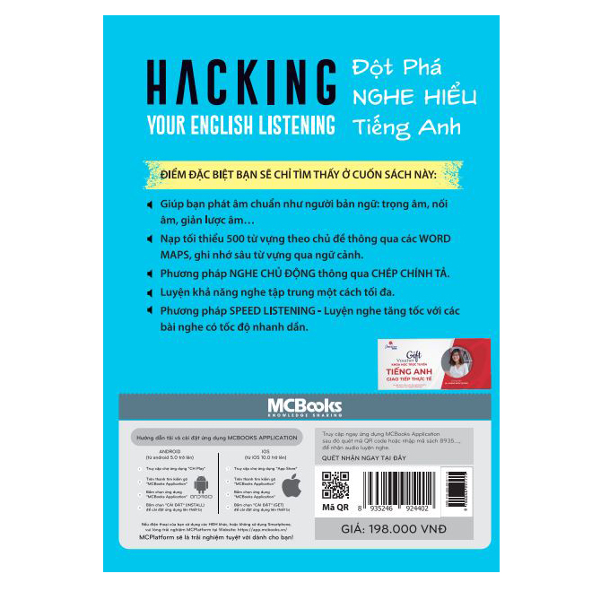 Hacking Your English Listening - Đột Phá Nghe Hiểu Tiếng Anh(kèm quà tặng siêu to khổng lồ)