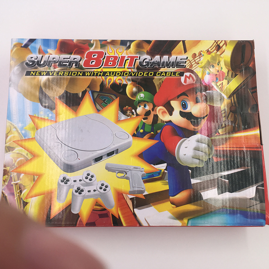 Máy game băng nhựa game s(Xám trắng)