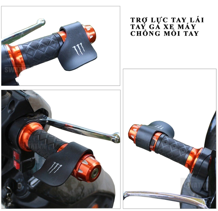 Miếng Trợ Lực Tay Ga Xe Máy Monster