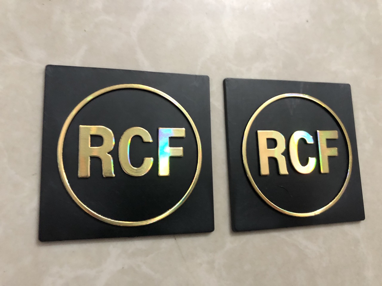Rcf Speaker Box Stickers (1 Set 25K)