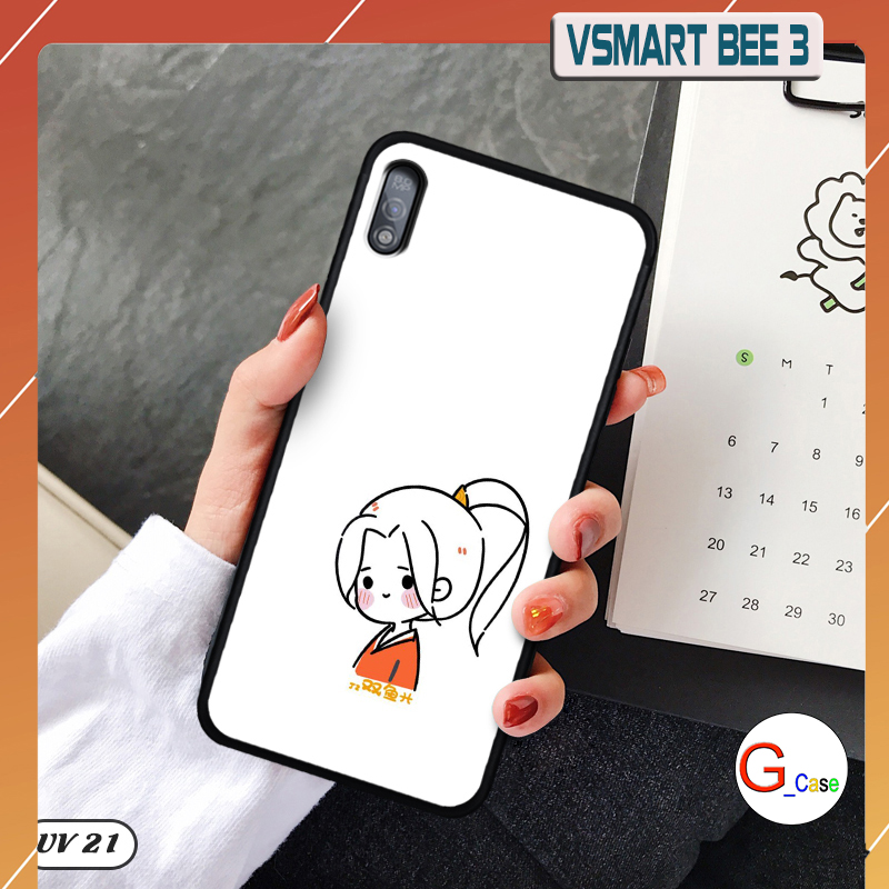 Ốp Vsmart Bee 3 lưng nhám -ngộ nghĩnh