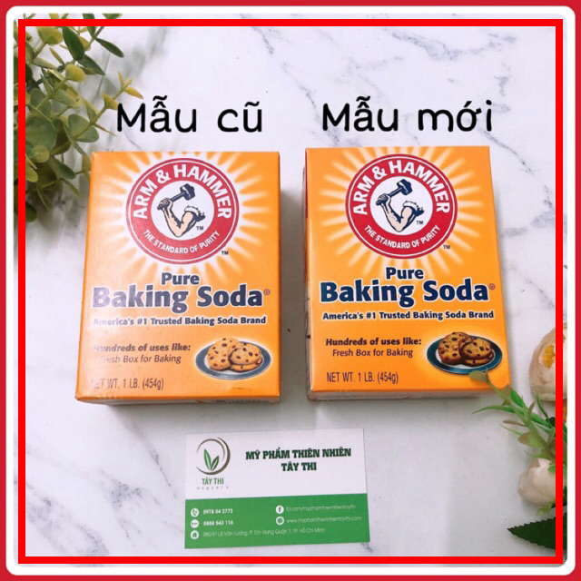 [HCM]Bột Baking Soda Đa Công Dụng Hộp Giấy 454Gram