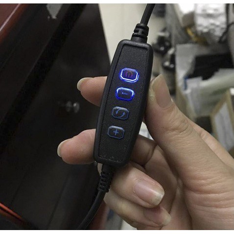 [CHẤT LƯỢNG] Bộ Đèn Led Livestream Size 26cm (Kèm Cả chân 2M & kẹp điện thoại)