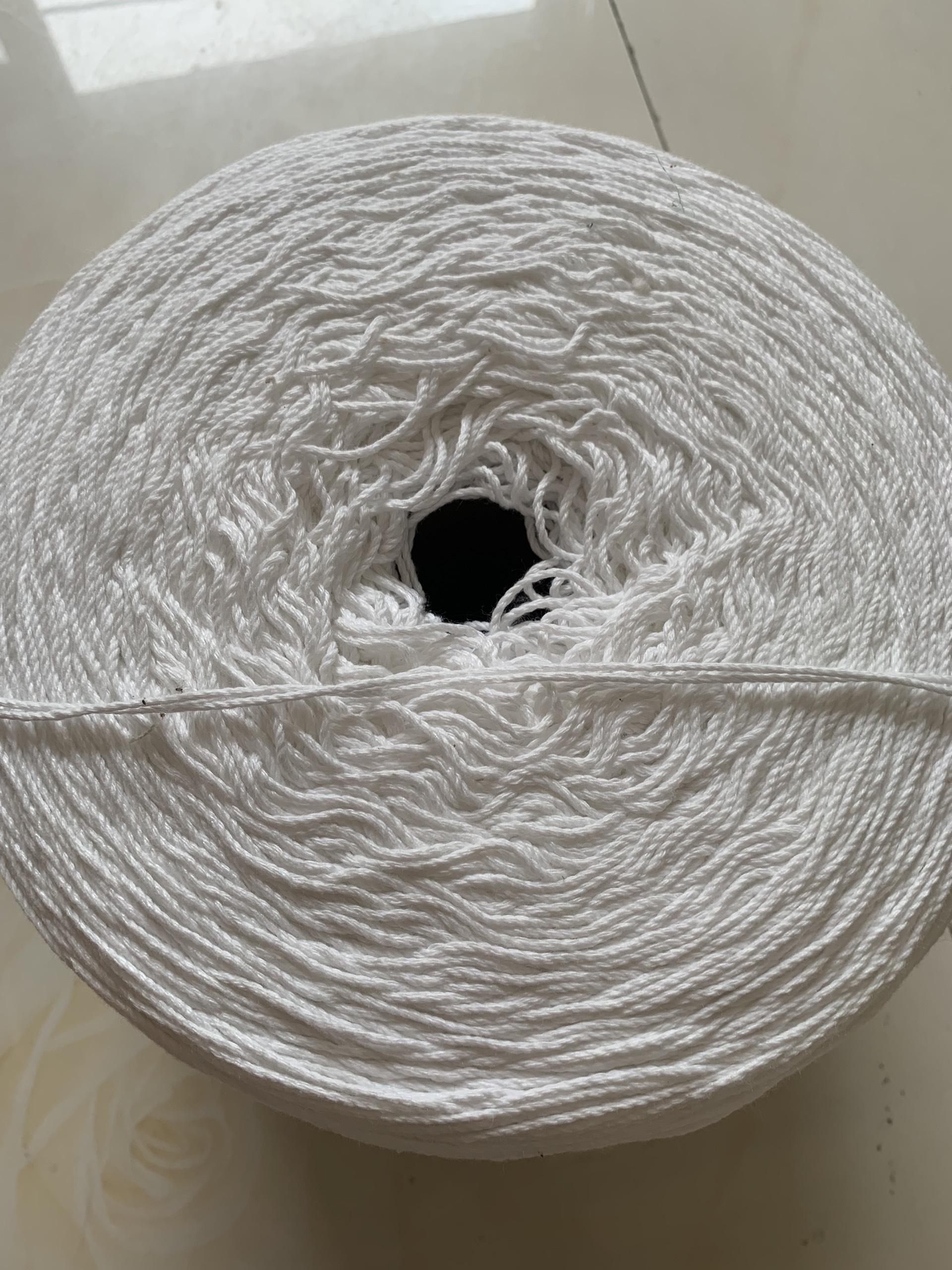 Dây chỉ đóng chứng từ (Cuộn 1.8kg) - Dùng cho máy khoan chứng từ