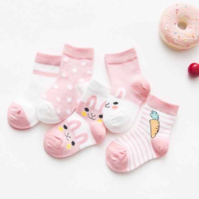 [HÀNG XUẤT DƯ] Sét Tất Lưới Cao Cấp Xuất Dư Co Giãn 4 Chiều Cho Bé Trai Bé Gái Từ 0 tháng tuổi đến 3 tuổi