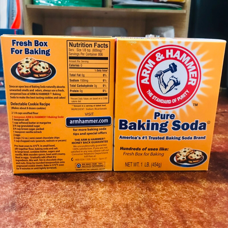 Muối nở Baking soda hộp 454gr
