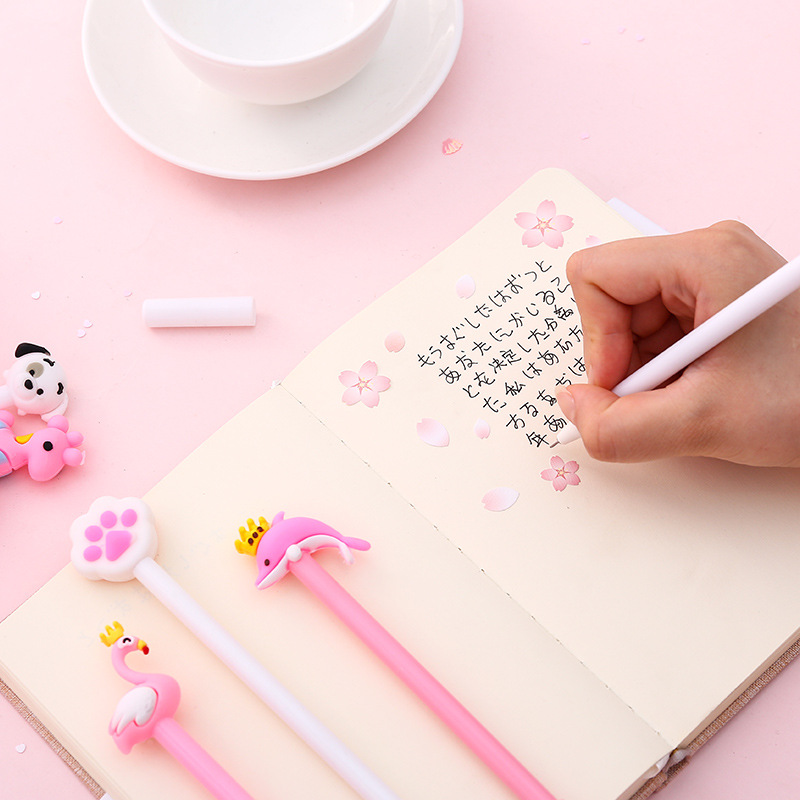 [GIÁ HUỶ DIỆT] SET 20 BÚT BI cute kèm TÚI BÚT