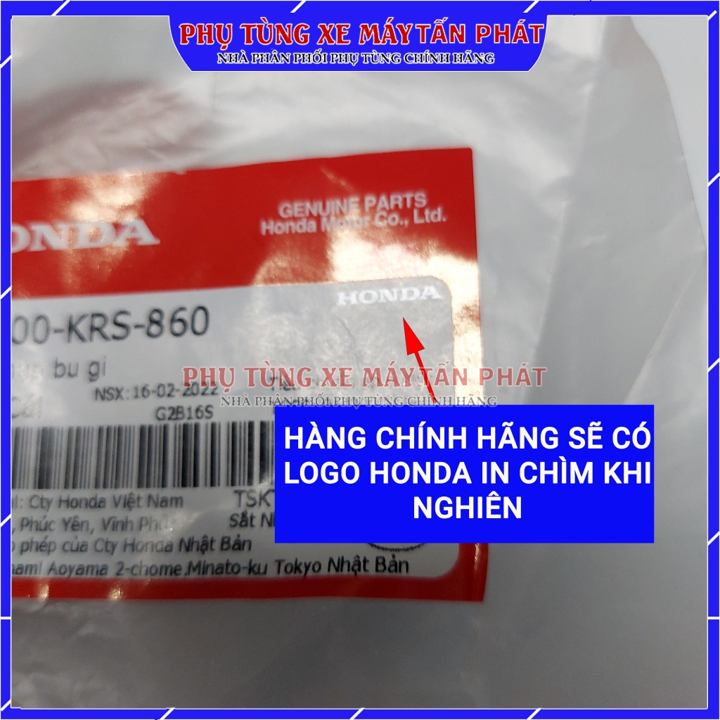 Chụp Bugi Xe Máy Chính Hãng Honda (Cam kết Hàng Thiệt)