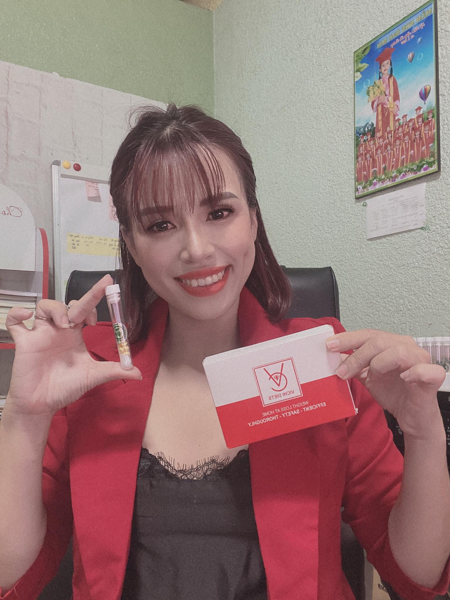 [HCM]Bộ Đôi Vichi - Vit C hủy mỡ siết eo