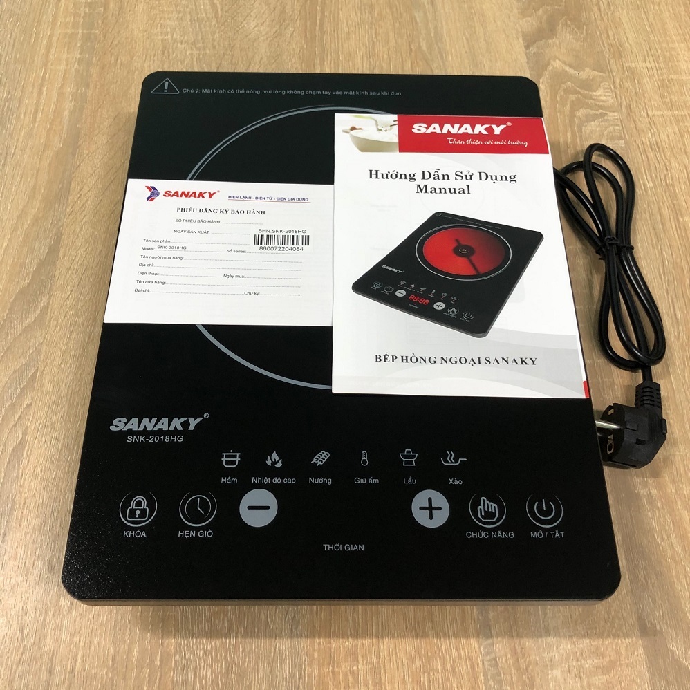 Bếp hồng ngoại Sanaky 2000w