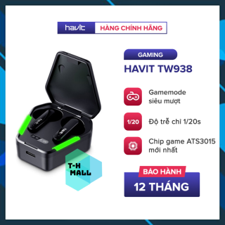 Tai Nghe Gaming TWS HAVIT TW938 Bass Chất Game Mượt, Chip ATS3015 Giảm Độ Trễ 0.05s - Chính Hãng BH 12 Tháng Dizigear thumbnail