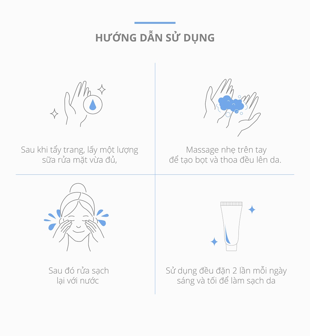 Sữa rửa mặt da nhạy cảm Gentle Cleansing Foam 150ml