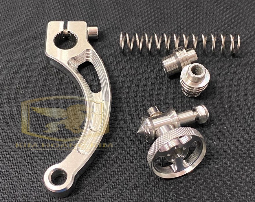 Càng thắng Inox 304 tặng kèm lò xo gắn xe máy Vario,Sirius,Airblade,Wave,Dream....