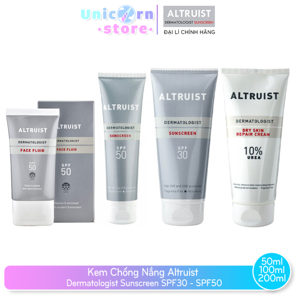 Kem Chống Nắng Altruist Dermatologist Sunscreen SPF30 - SPF50 nhập khẩu