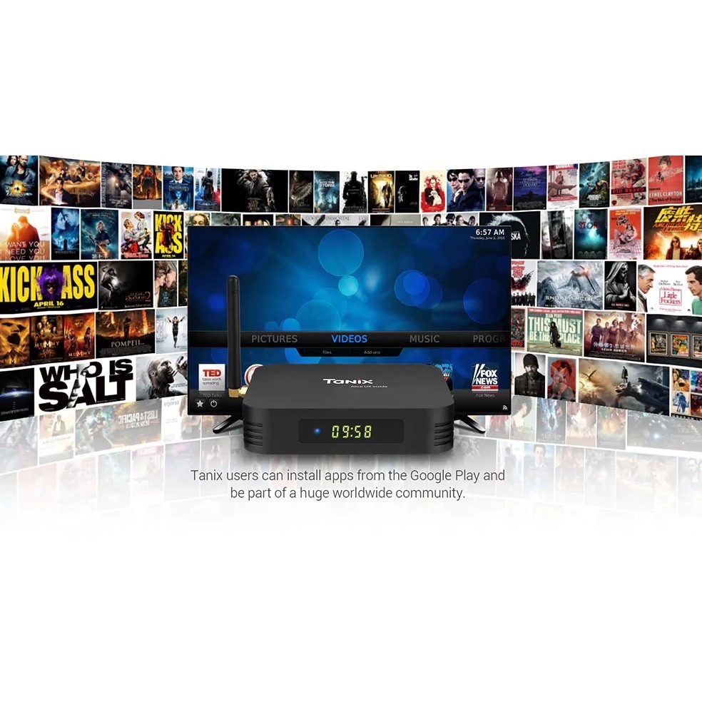 Android Tivi Box Tanix TX6 - RAM 4GB/32GB - Android 9.0 - Chip Allwinner