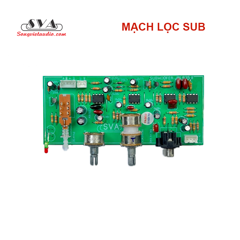 MẠCH LỌC SUB - MẠCH LỌC TÍN HIỆU - JBL 835 - 1 MẠCH
