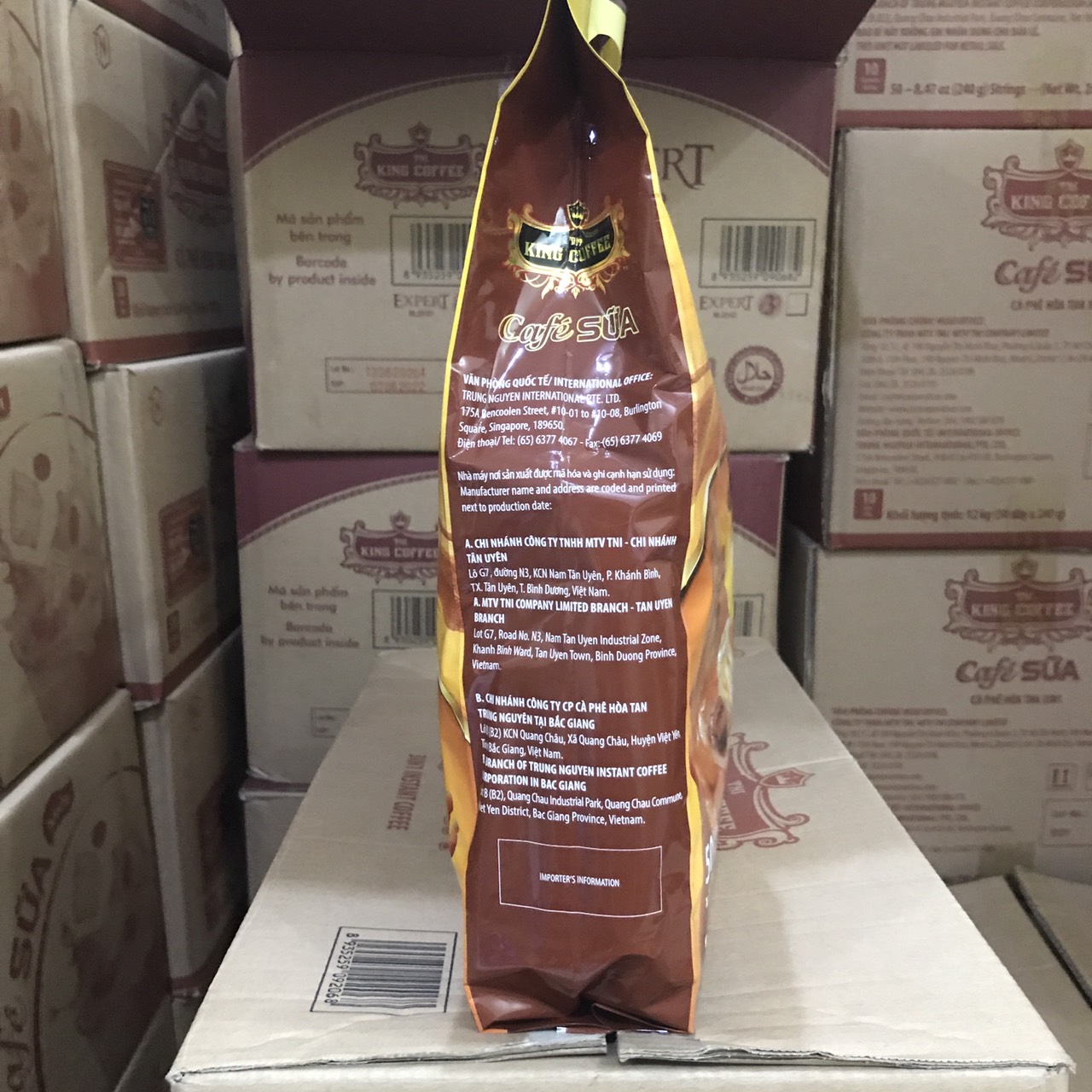 Cà phê sữa King Coffee bịch 50 gói 129K