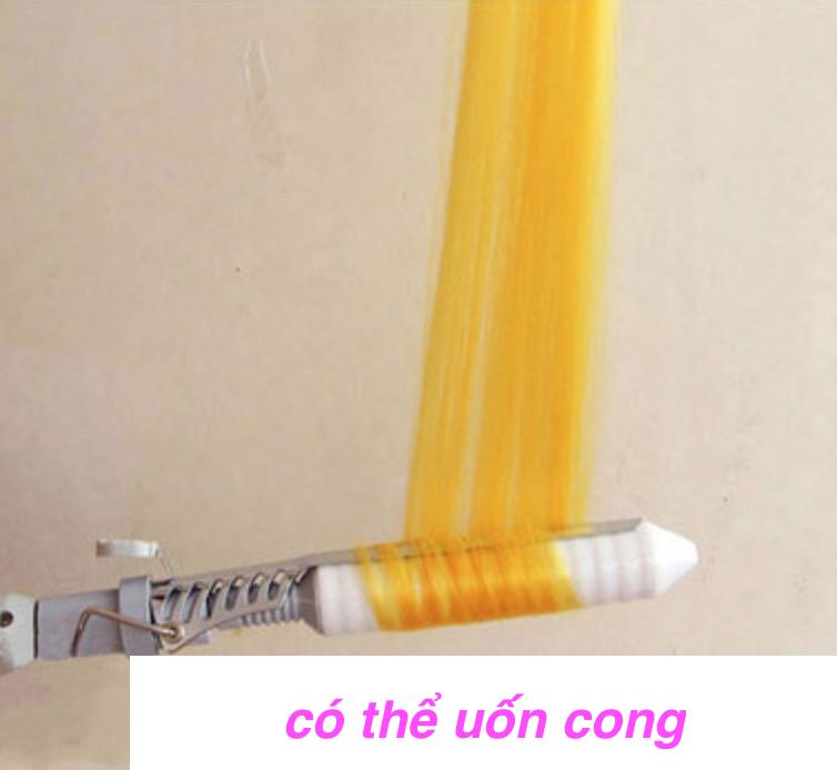 Combo 2 tép line tóc màu tím than tuyệt đẹp