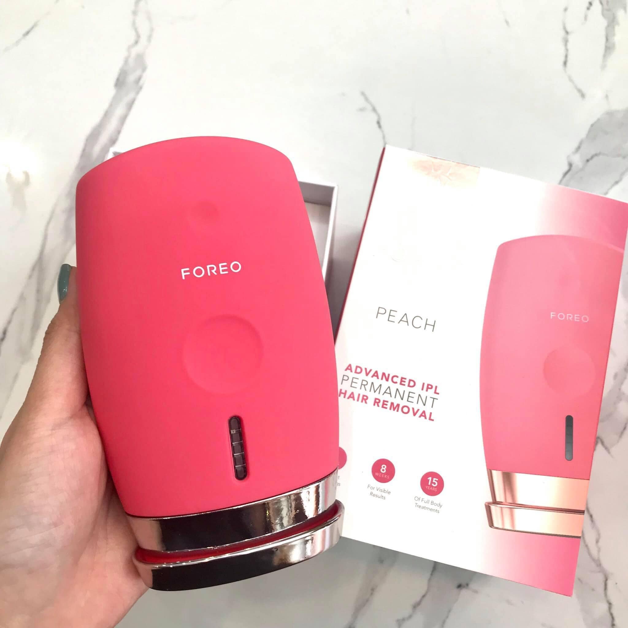 Máy Triệt Lông Foreo Version 2 - FOREO PEACH - Bảo Hành CHÍNH HÃNG 2 NĂM
