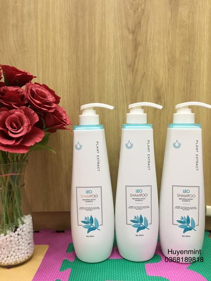 [HCM]Dầu gội giữ ẩm phục hồi tóc hư tổn - Leo Fragrant Repairing Moist Shampoo 800ml