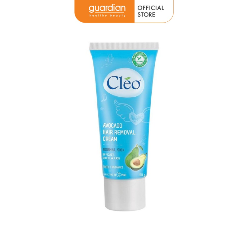 Kem Tẩy Lông Cho Da Thường Cleo Avocado Hair Removal Cream Normal Skin (50g) nhập khẩu