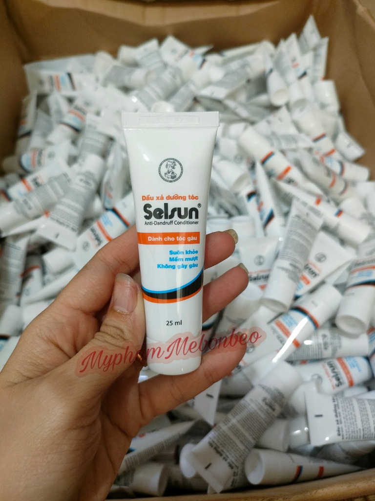 Combo 4 Dầu xả dưỡng tóc Selsun 25ml (x4 tuýp)