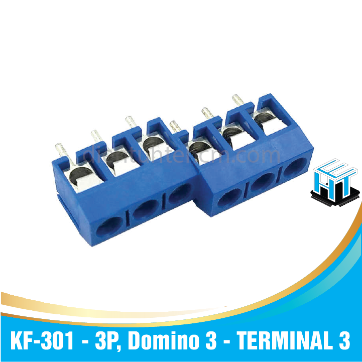 Đầu Nối KF-301 - 3P, Domino 3 - TERMINAL 3